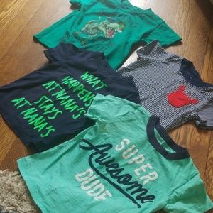 4 boys shirts
